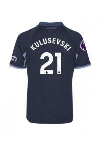 Fotbalové Dres Tottenham Hotspur Dejan Kulusevski #21 Venkovní Oblečení 2023-24 Krátký Rukáv